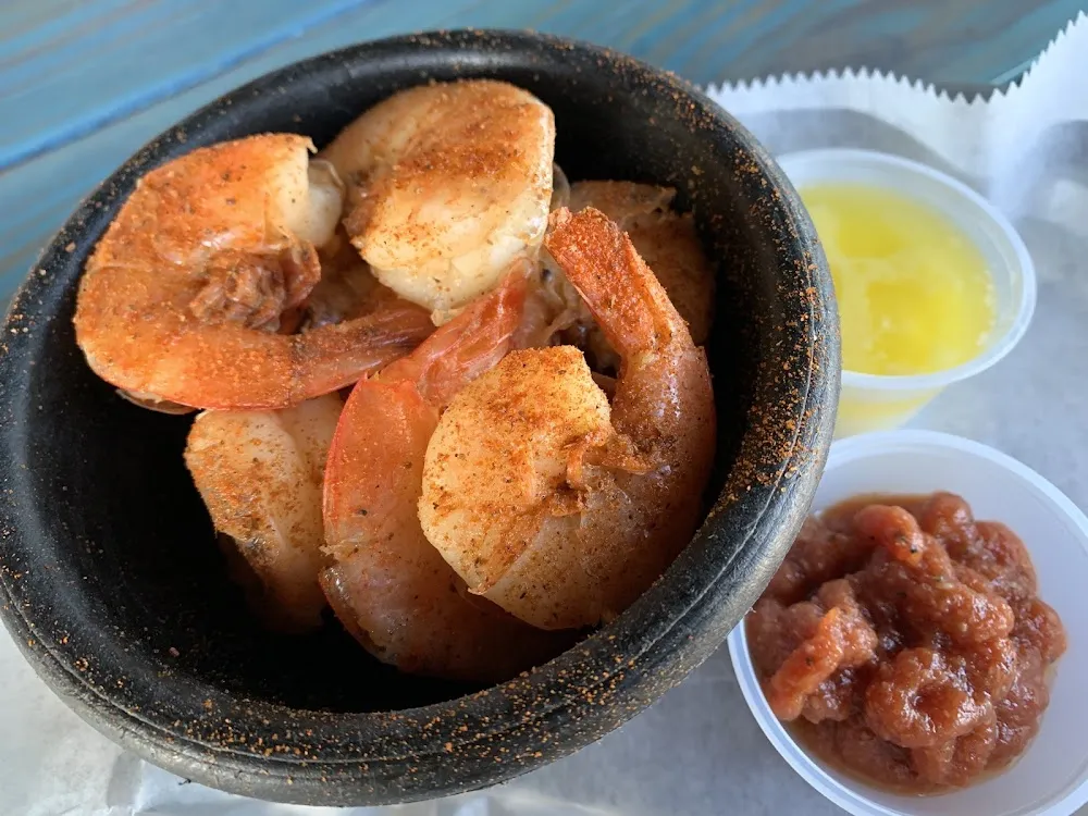 Pound of Steam Shrimp